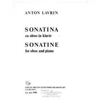 Sonatina per oboe e pianoforte