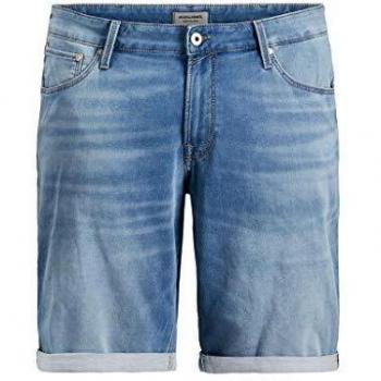 Shorts Blue Denim Jack & Jones JJIRICK JJICON GE 003 I.K STS PS Taille 40 Hommes