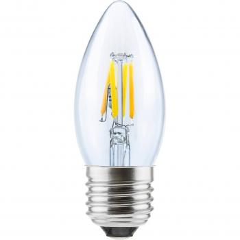 SEGULA LED-Kerzenlampe 24V DC E27 3W