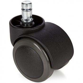 Hjh OFFICE 5er Pack Hartbodenrollen 11mm / 50mm