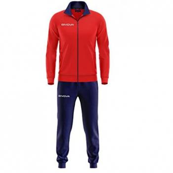 Givova Torino 2-Year-Old Dual Color Track Set (Red/Blue)