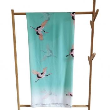 Rideau Mousseline Japonais Couronne