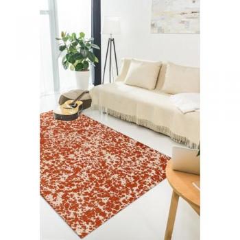 Alfombra Beneffito Rojo Colección Cloud 80x150cm