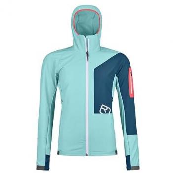 Giacca con Cappuccio Ortovox Berrino per Donna Turchese S