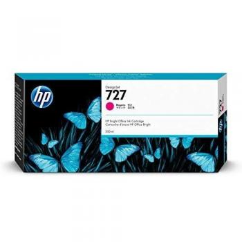HP DesignJet Tintenpatrone 727, 300 ml, magenta, F9J77A