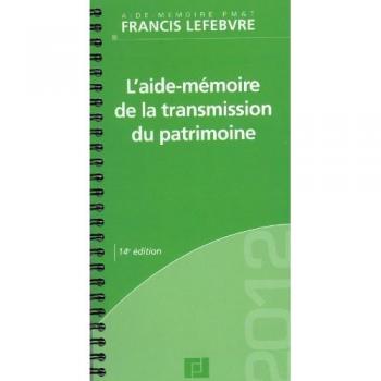 L'Aide-mémoire de la transmission du patrimoine