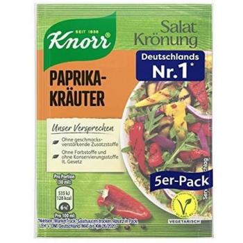Knorr Salatkrönung 5er-Pack Paprika Kräuter