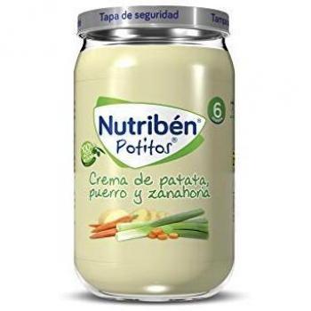 Nutribén Crème Légume Pot – Pommes de Terre, Poireaux & Carottes – 235 g