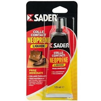 Sader Colle Néoprène Liquide pour Tous Matériaux