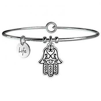 Bracciali in Argento con Design a Mano di Fatima e Protezione Unica