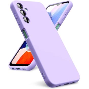 Samsung Galaxy A14 5G Hülle aus Flüssigsilikon, Violett