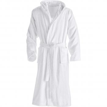 Vara de confort: albornoz adulto 2XL, diseño erwin, acabado blanco