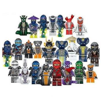 Pack de 24 mini figurines Ninjago