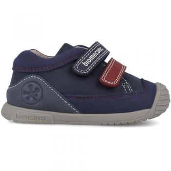 Biomecanics Casual BioGateo Niño Azul con Cierre de Velcro