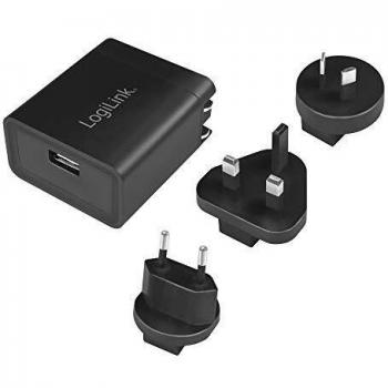LogiLink PA0187 Caricabatterie 2.1A per Dispositivi Mobili
