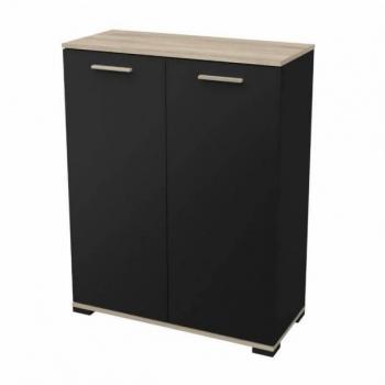 Mueble Auxiliar Izzy 2 puertas abribles Estilo Industrial 80x102x35 cm