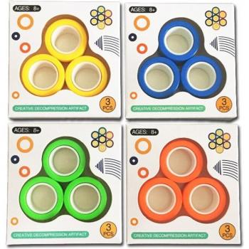 3pcs Decompression Magnetic Rings