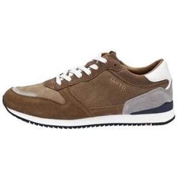 Lloyd Herren Sneaker 48 aus braunem Glattleder