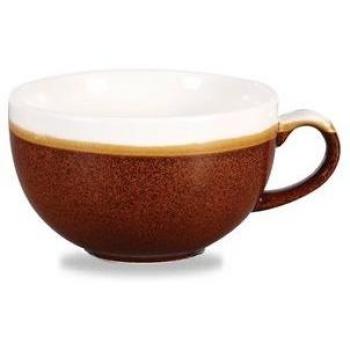 Cappuccino Cup Set in Cinnamon Brown
