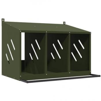3-Compartment Chicken Nesting Box
