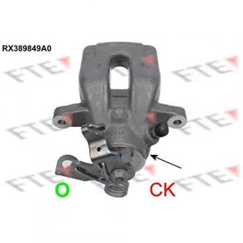 FTE RX389849A0 Pinza de freno trasera