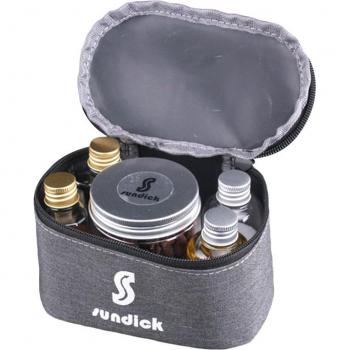 7-piece portable BBQ condiment and spice set