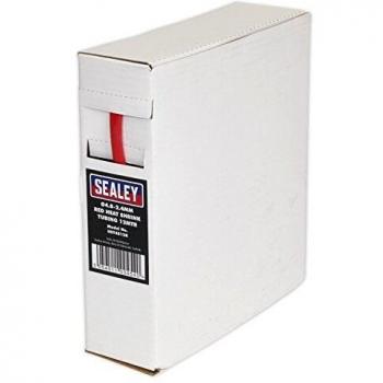 Sealey Heat Shrink Tubing Red 4.8-2.4mm 12m