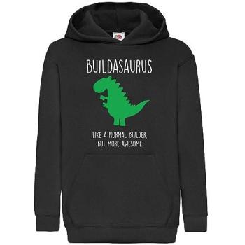 Build-a-Dinosaur 60‑Second Hoodie – Black, M