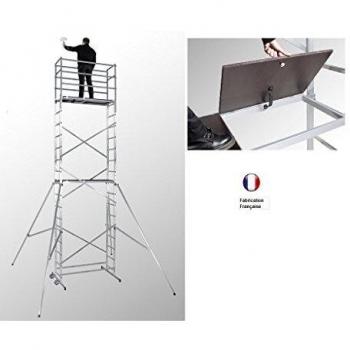 Echafaudage Roulant Aluminium Hailo 7m