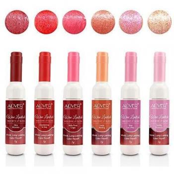 Kiss‑Proof Wine‑Bottle Lip Collection