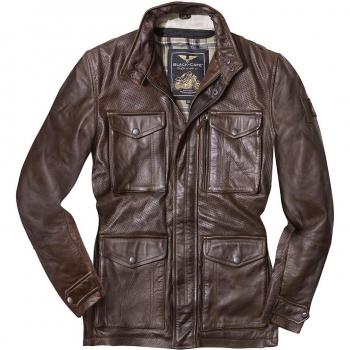 Classic Moto Giacca Marrone Black Café London