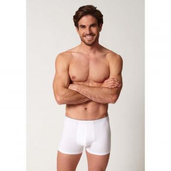 HUBER Pants 3er Set Just Comfort Weiß Herren M