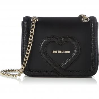 Love Moschino Borsa Baguette Croco Pu Nero
