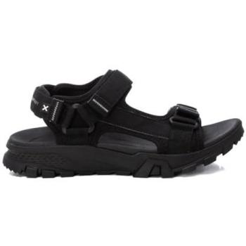 Xti Sandalias de Hombre 144032 Negro Tela Casual