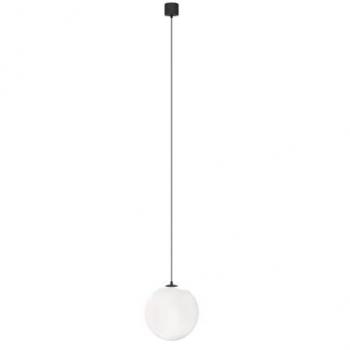 Lampadario Sospensione Luna LED 5W Fredda Alluminio Nero