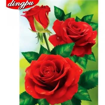 Diamant broderie 5D rose