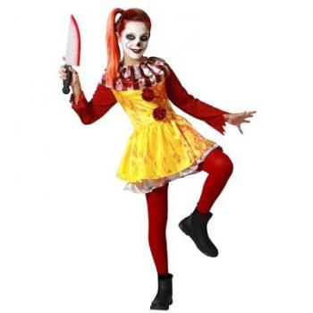 Costume de Clown Étrange McDonald Fille