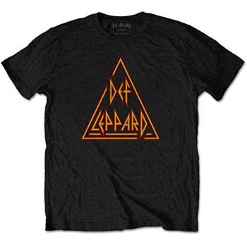 Def Leppard Triangle Graphic Tee (Black, S)