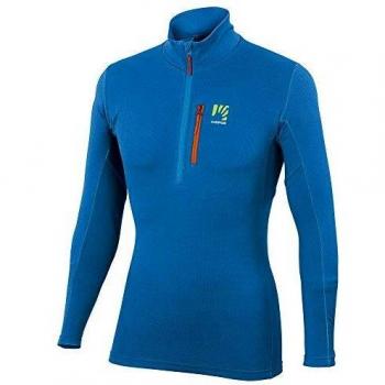 Karpos Crozzon Evo Herrenshirt mit Halbzipper – Blau