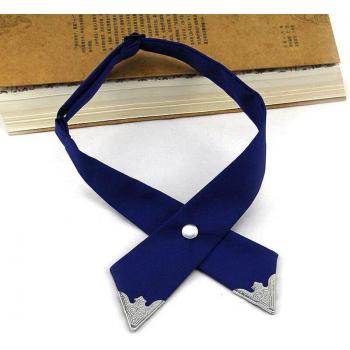 Casual Solid Cross Bow Tie for Formal Events