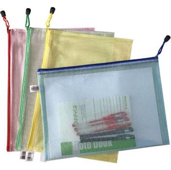 Cartera de Papelería A4 con Cremallera a Prueba Húmeda