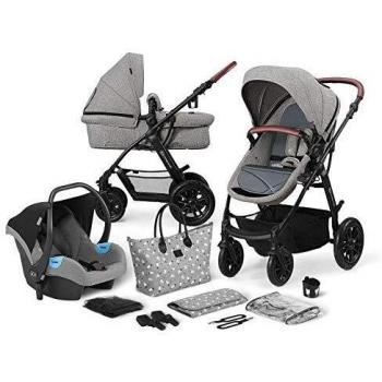 Poussette 3 en 1 Kinderkraft XMOOV Gris