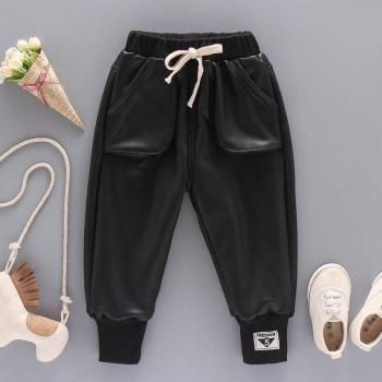 Faux Leather PU Leggings for Girls