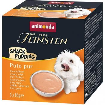 Animonda Vom Feinsten Adult Snack-Pudding Pute pur 4x3x85g