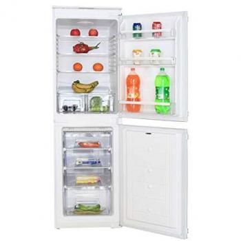 SIA RFF102 50/50 Integrated Frost Free White Refrigerator Freezer