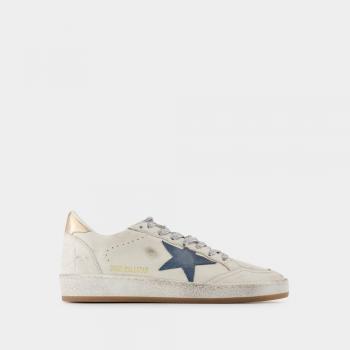 Talons hautes Ballstar blanches « Golden Goose », femmes