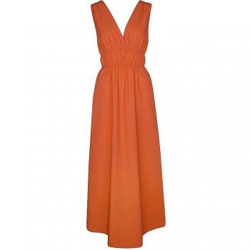 Ecoalf Vestito Midi Senza Maniche Arancione Dusty Orange M