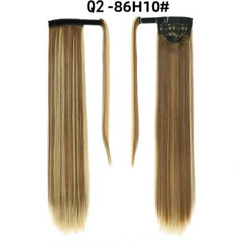 LISIHAIR Synthetic Long Straight Wig with Hair Clip