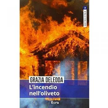 L'incendio nell'oliveto