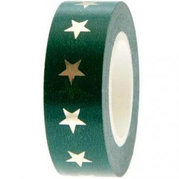Ruban adhésif 'Rico Design' Vert Noël 10 m